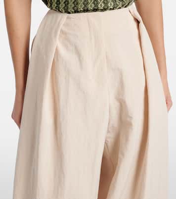 Weite Mid-Rise-Hose Calisson | Jacquemus