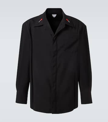 Embellished wool shirt | Bottega Veneta