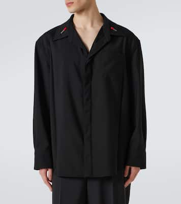Embellished wool shirt | Bottega Veneta