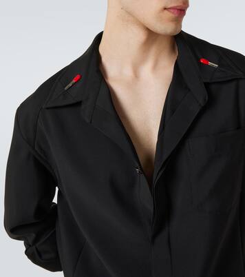 Embellished wool shirt | Bottega Veneta