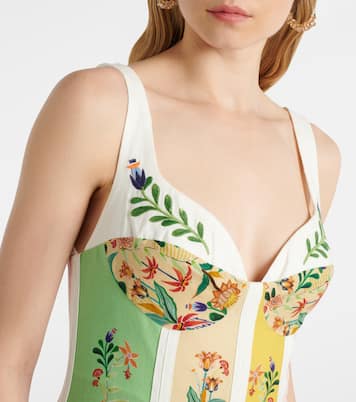 Maxikleid aus einem Leinengemisch | Farm Rio