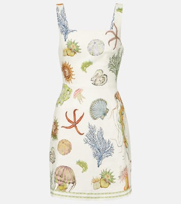 Sea linen minidress | Alémais