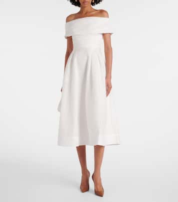 Off-Shoulder-Midikleid Adalyn  | Rebecca Vallance