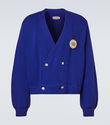 Cotton cardigan | Bode