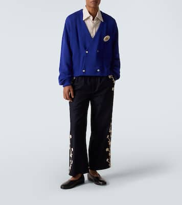 Cotton cardigan | Bode