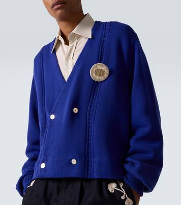 Cotton cardigan | Bode