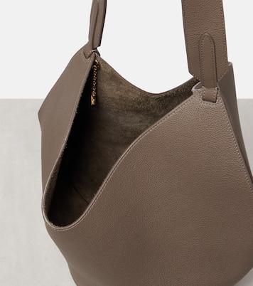 Lotus Small leather tote bag | Khaite