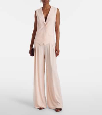 Weste aus Jersey | Norma Kamali