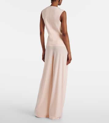 Weste aus Jersey | Norma Kamali