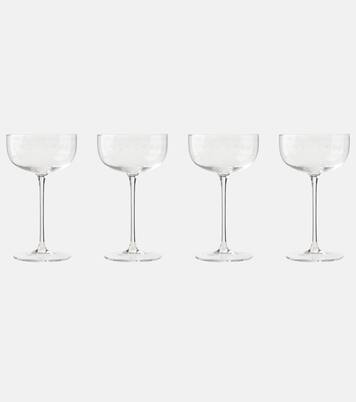 Set Midnight Flowers Anemone Vaniglia aus vier Champagnerschalen by Marni | Serax