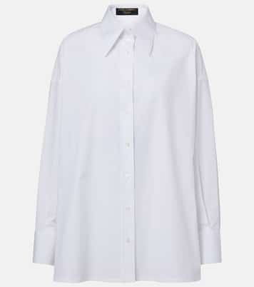 Oversize-Hemd aus einem Baumwollgemisch | Dolce&Gabbana