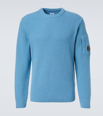 Ribbed-knit wool-blend sweater | C.P. Company