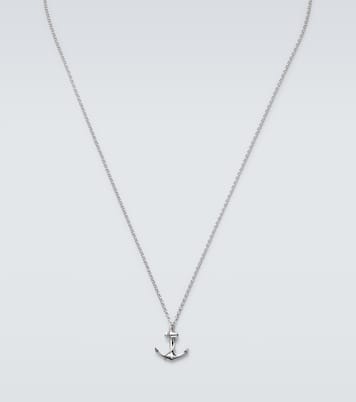 Anchor Lock Small sterling silver chain necklace | Mateo