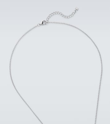 Anchor Lock Small sterling silver chain necklace | Mateo