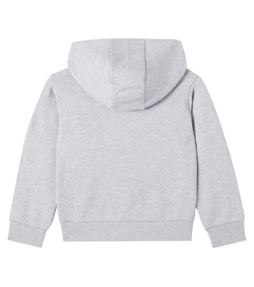 Logo cotton jersey hoodie | Moncler Enfant