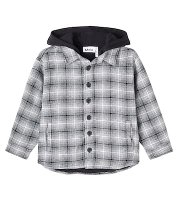 Hugin plaid cotton jacket | Molo