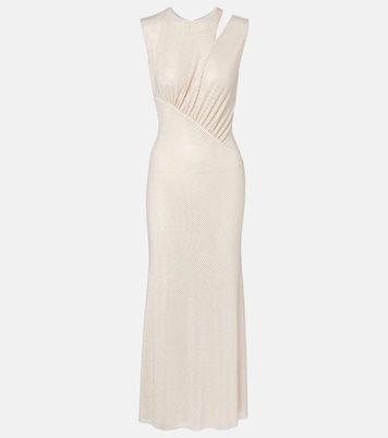 Midikleid mit Kristallen | Self-Portrait