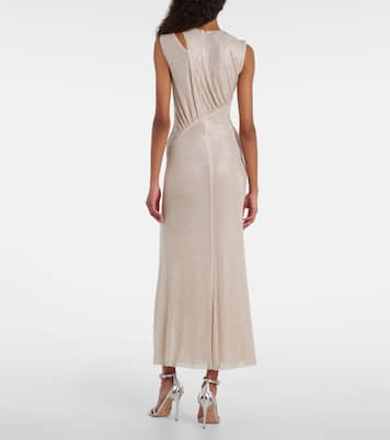 Midikleid mit Kristallen | Self-Portrait