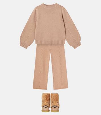 Wadou leather and shearling boots | Donsje