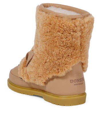 Wadou leather and shearling boots | Donsje