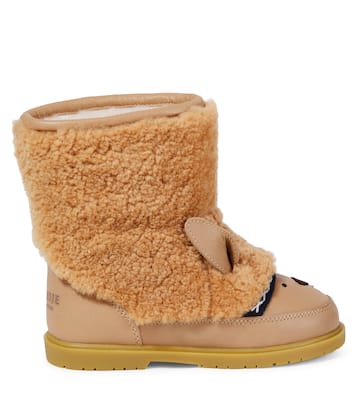 Wadou leather and shearling boots | Donsje