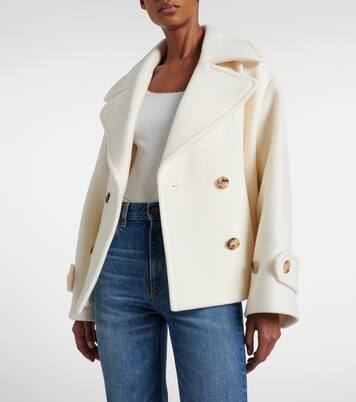 Oversize-Mantel aus einem Wollgemisch | Chloé