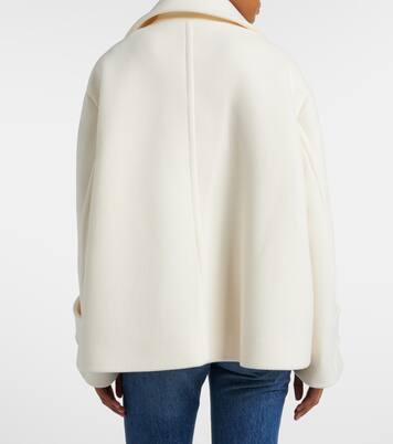 Oversize-Mantel aus einem Wollgemisch | Chloé