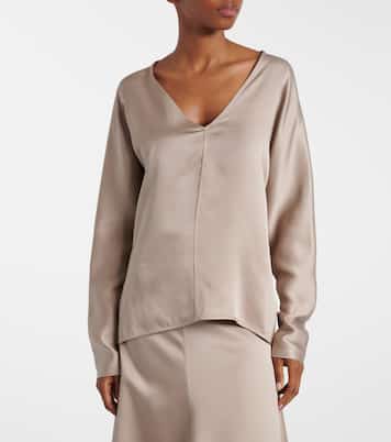 Silk blouse | Brunello Cucinelli