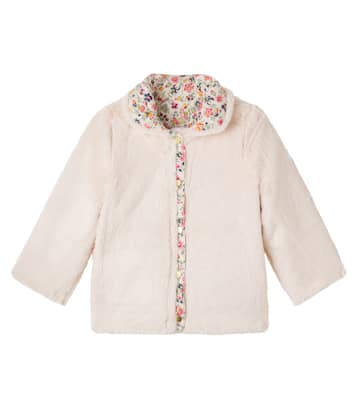 Abrigo acolchado de algodón floral | Louise Misha