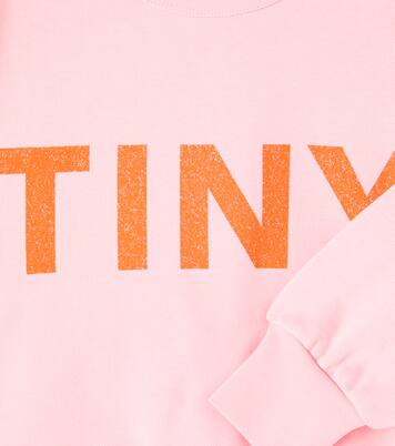 Colorblocked cotton jersey sweatshirt  | Tinycottons