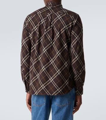 قميص Burberry Check من القطن | Burberry