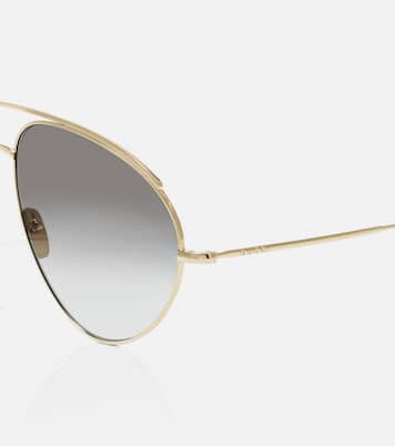 Lunettes de soleil oversize aviateur | Gucci