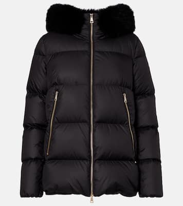 Daunenjacke Laichefur mit Shearling | Moncler