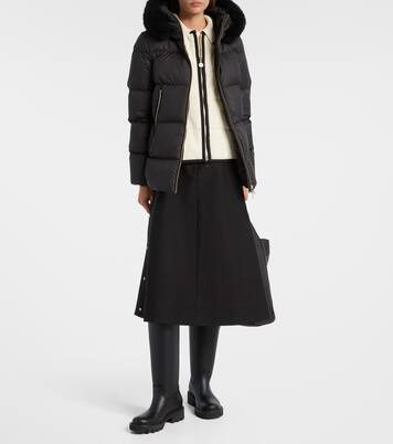 Daunenjacke Laichefur mit Shearling | Moncler