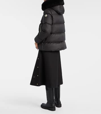 Daunenjacke Laichefur mit Shearling | Moncler