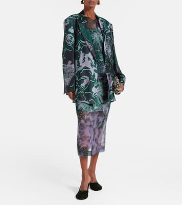 Printed blazer | Dries Van Noten