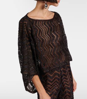 Top court Zigzag à sequins | Missoni