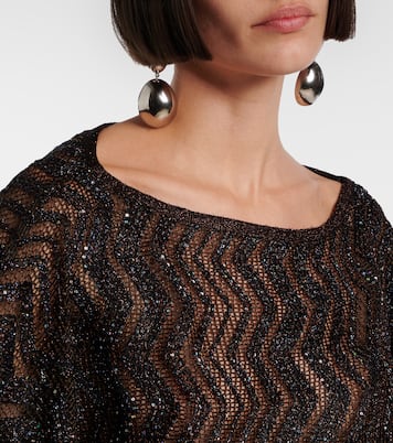 Top court Zigzag à sequins | Missoni
