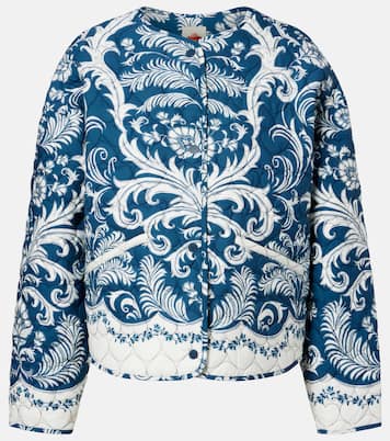 Printed quilted jacket | Farm Rio