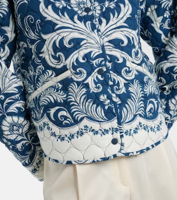 Printed quilted jacket | Farm Rio