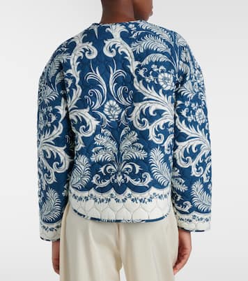 Printed quilted jacket | Farm Rio