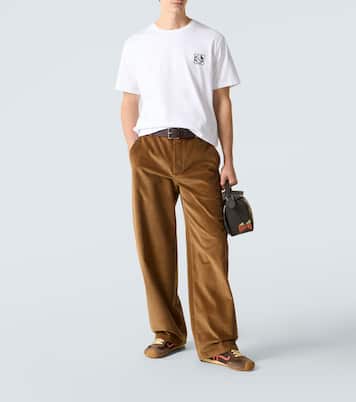 x Louis Wain camiseta de jersey de algodón con anagrama | Loewe