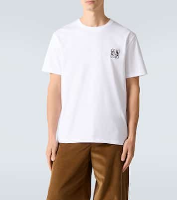 x Louis Wain camiseta de jersey de algodón con anagrama | Loewe
