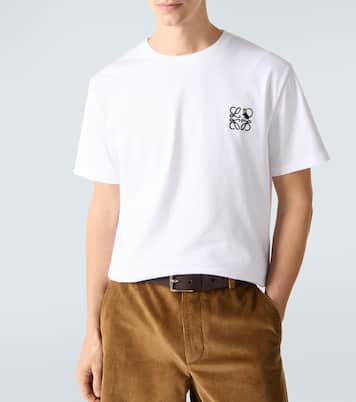 x Louis Wain camiseta de jersey de algodón con anagrama | Loewe