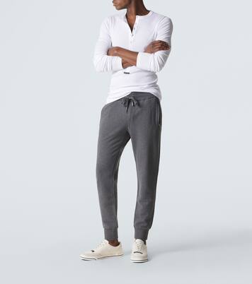 Cotton jersey sweatpants | Dolce&Gabbana
