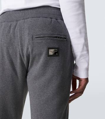 Cotton jersey sweatpants | Dolce&Gabbana