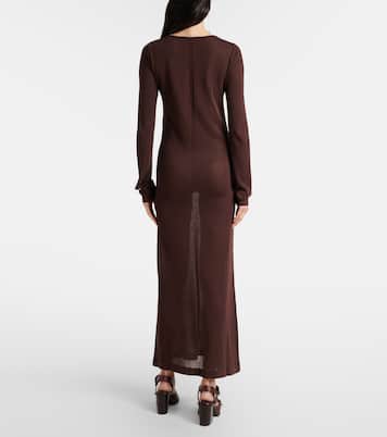 Maxikleid aus Crêpe | Lemaire