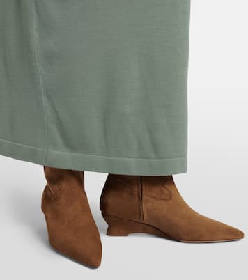 Ankle Boots Camille 40 aus Veloursleder | Le Monde Béryl