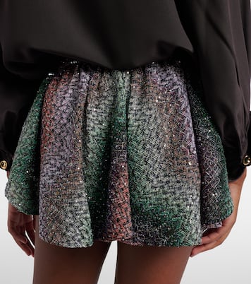 Minifalda de lamé con lentejuelas | Missoni