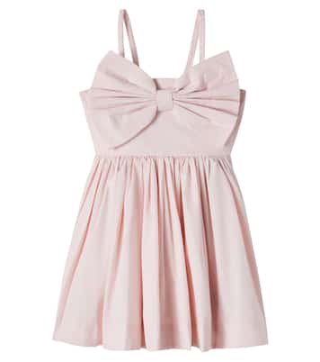 Caysi bow-detail cotton dress | Molo